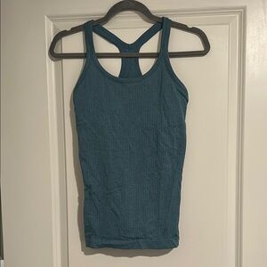 Teal Racerback Tank Top